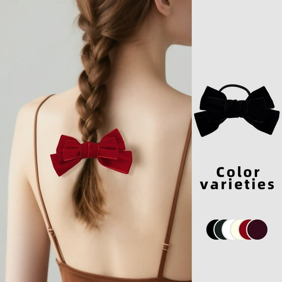 2Pack Pony Hair Ties - Ponytail Holders - No Damage Hair Accessories for Women