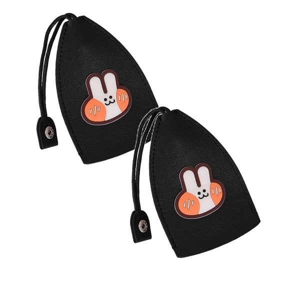 2Pack Protective Pull Out Key Case Wink Key Holder Creative Pull Out Cute Large Capacity Car Key Case Tool Bag Home Decor
