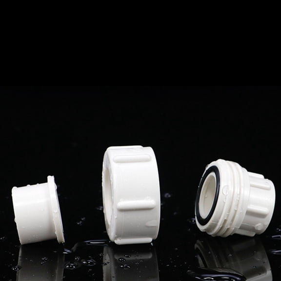 2Pack Pvc Slip Joints 1"/2" Pvc Joint Fittings For Pool Plumbing Projects 2Inch(63Mm)
