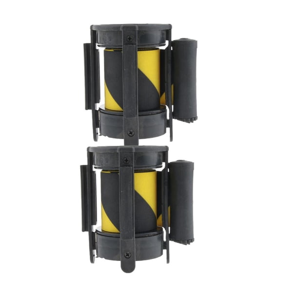 2Pack Queue Barriers 9.8ft Retractable Belt Stanchions Fencing Gates Barriers