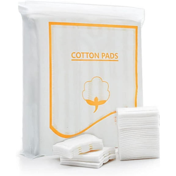 2Pack Rectangle Pure CottonPuff ,Facial Makeup Cotton, Pads Remover Cleansing Cotton,Pads Cosmetic Facial Eye Square Cotton