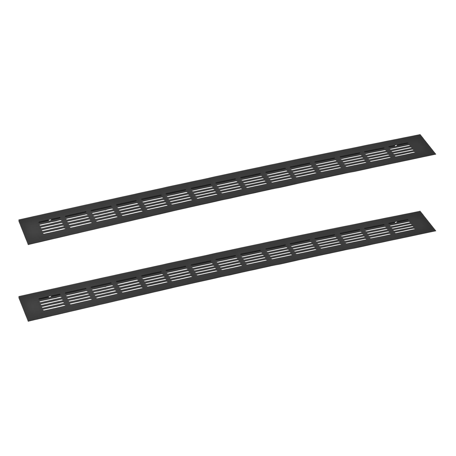 2Pack Rectangle Ventilation Grille Aluminum Alloy Mesh Air Vent Cover, 600x50mm