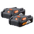 thumbnail image 1 of 2Pack Replace for Rigid R840087 Battery 18V 4000mAh/4.0Ah Li-ion Black R840087 R840083 R840084 R840086 AC840085 AC840087P, 1 of 4