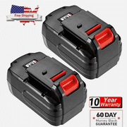 2Pack Replacement 4.8Ah for Porter Cable PC18B 18Volt NiCd PC186CS Battery PCC489N PCC489N PC188 PC1800D
