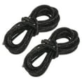 thumbnail image 1 of 2Pack Rhinestone Shoe Lace, 47.2" Bling Glittered Ropes Drawstring Cords Replacement (Black), 1 of 6