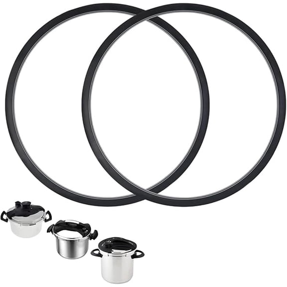 2PackS-9882 Replacement Mirro Pressure Canner Gasket, Pressure Cooker Gasket Sealing Ring Fits for Mirro 12qt/16qt/22qt model M-0406 / M-0522 / M-0312 / M-0512 / M-0416 / M-0526 / M-0622