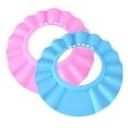 thumbnail image 1 of 2Pack Safe Shampoo Shower Bathing Protection Bath Cap Soft Adjustable Visor Hat for Toddler, Baby, Kids, Children, 1 of 5