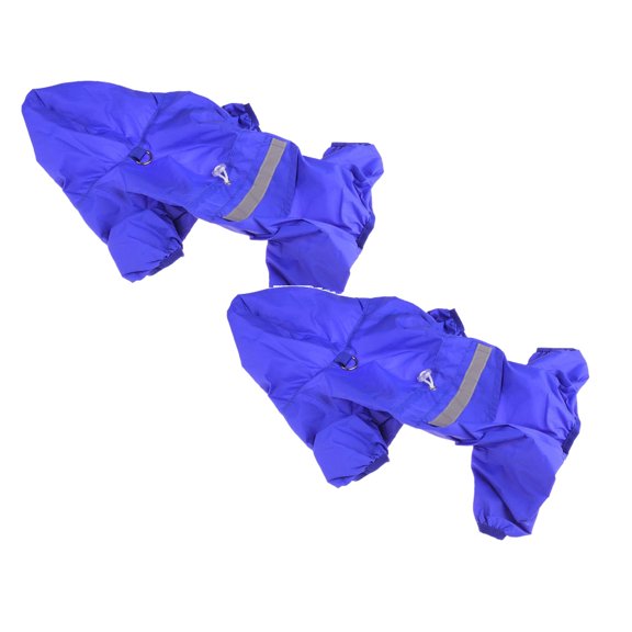2Pack Sale Countdown! Dog Raincoat With Hood For Small Dogs Lightweight Reflective Rain Jacket Poncho With Hole Plucked Funny Rain Clothing For Chihuahua Pet Raincoat For Pet Dog Cat