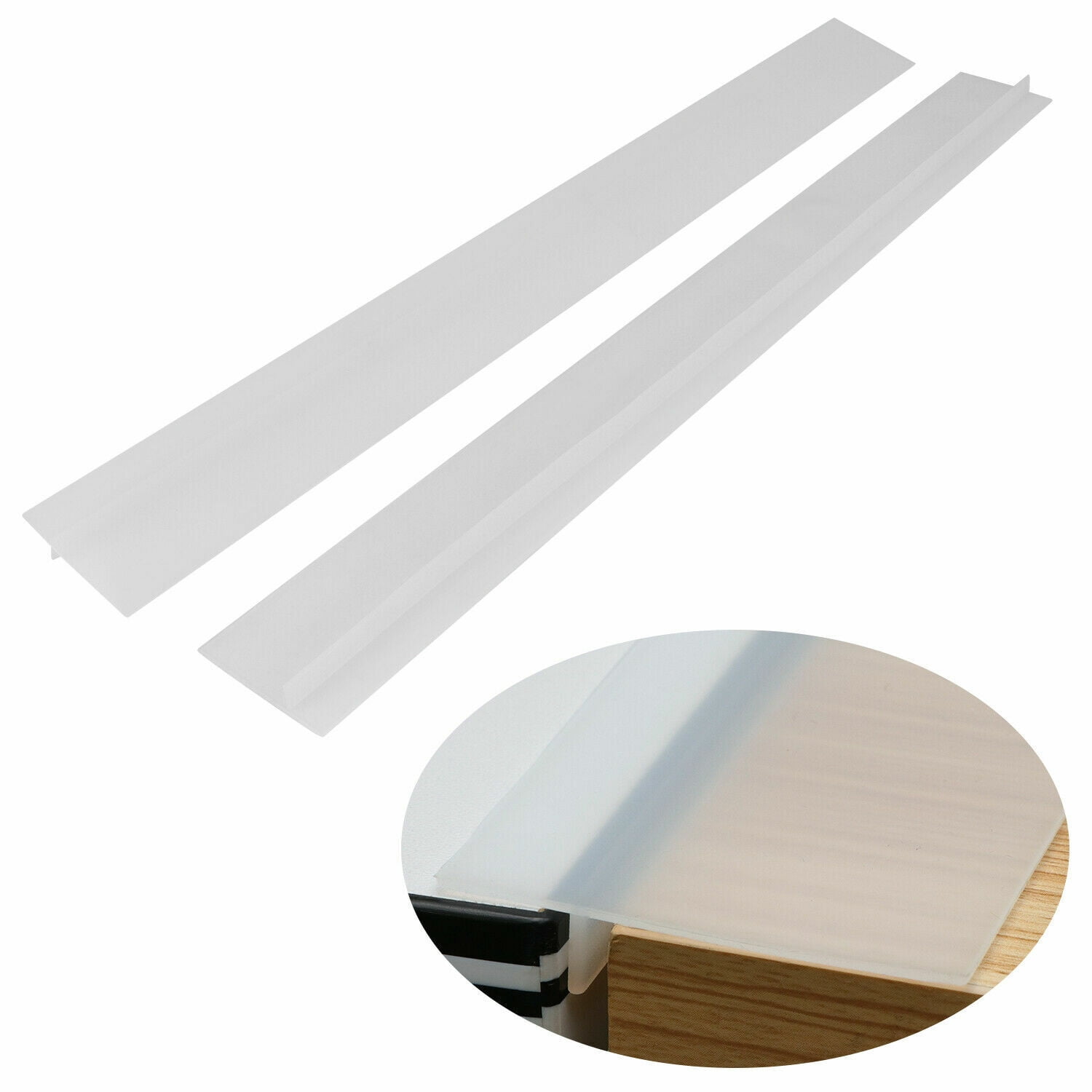 2Pack Silicone Stove Counter Gap Cover Oven Guard Spill Seal Slit ...