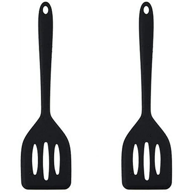 2 Silicone Slotted Turner Spatula High Quality Heavy Duty Heat Resista —  AllTopBargains