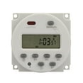 (2Pack) Small Type 7 Days Programmable Digital Displayed Timer Switch