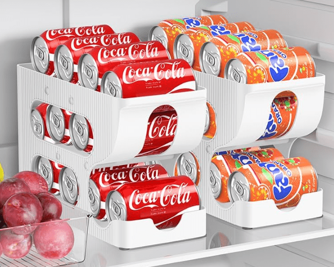 Jingyang, Soda Can Organizer, Space Saving, 24 Cans - Walmart.com