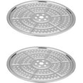 thumbnail image 1 of 2Pack Stainless Steel Canner Rack, 14-Inch Pressure Canning Rack Durable Canning Racks Round Canner Rack Steaming Tray for Pressure Canner Cooking Toast Baking, 1 of 8