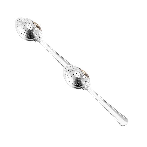 2Pack Stainless Steel Tea Diffuser 2025 New Stainless Steel Tea Infuser Tea Artifact Spoon Tea Infuser With Handle Fine Holes Tea Interval Diffuser For Loose Tea And Leaf Coffee Cooking Utensils