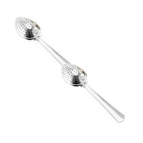 2Pack Stainless Steel Tea Diffuser 2025 New Stainless Steel Tea Infuser Tea Artifact Spoon Tea Infuser With Handle Fine Holes Tea Interval Diffuser For Loose Tea And Leaf Coffee Cooking Utensils