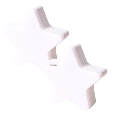 2Pack Star Night Light Plug-In Light Control Sensor Led Bedside Lamp Creative Light Night Lights Home Decor