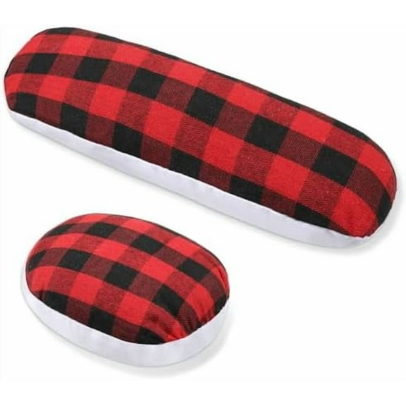 2Pack Tailors Ham and Seam Roll Set, Premium Tailor Ham Pressing Tool for Ironing, Sawdust Solid Sewing Hams for Sleeve, Collar, Curved Seam$$Art & Craft