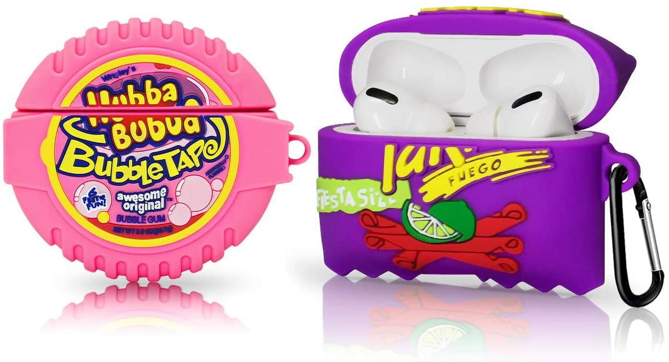 2Pack Takis & Bubba Candy AirPods Pro Case: 3D Cartoon, Silicone