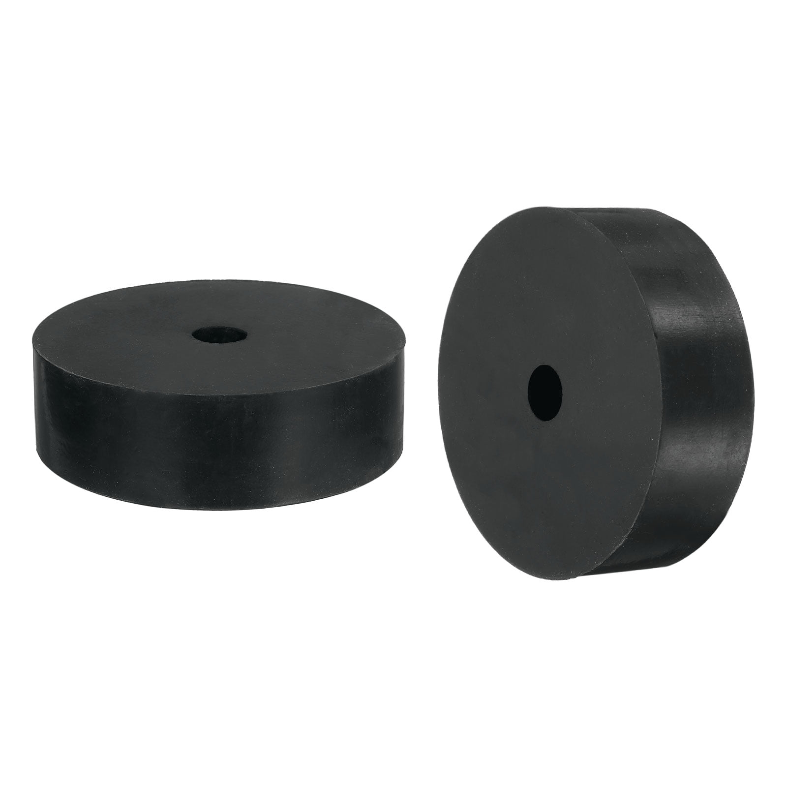 2Pack Thick Rubber Spacer, 3-1/8 Inch OD x 1/2 Inch ID x 1 Inch Thickness