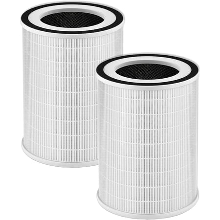 2Pack True HEPA KILO Replacement Filter,Compatible with KILO, KILOPLUS, KILOPRO, MIRO,MIRO PRO, MR-Kilo, Kalo and Cuckoo CAC-I0510FW Air Purifier,3-Stage Filtration System