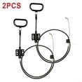 thumbnail image 1 of 2Pack Universal Recliner Release Cable Replacement D-Ring Pull Handle Sofa Chair, 1 of 5