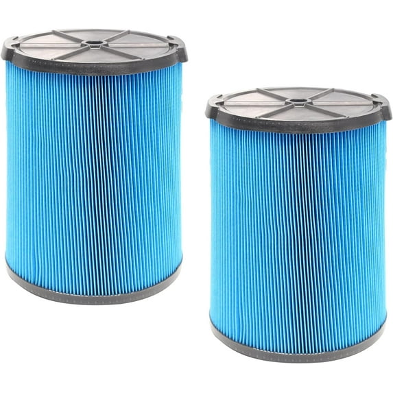 2Pack VF5000 3-Layer Replacement Filter Compatible with Ridgid Shop Vac 5-20 Gallon Wet/Dry RV2400A RV2400HF RV2600B WD06700 WD0671 WD0970EX0 WD0970M0 WD1270 WD1450 WD1680