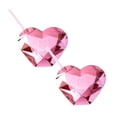 thumbnail image 1 of 2Pack Valentines Heart Shaped Disco Cup With Lid And 23 Oz Disco Sparkling Drinking Cups Party Tumblers For Valentine Galentine Wedding Party Glass Bottle A, 1 of 7
