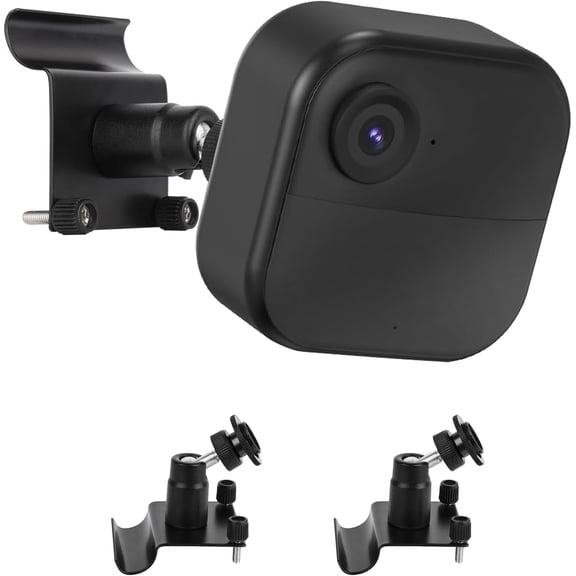 2Pack Vinyl Siding Mount for Blink Outdoor 2K+ / 4 (4th Gen)/(3rd Gen), XT XT2 Mini, Adjustable Mounting Bracket with Clips Hooks