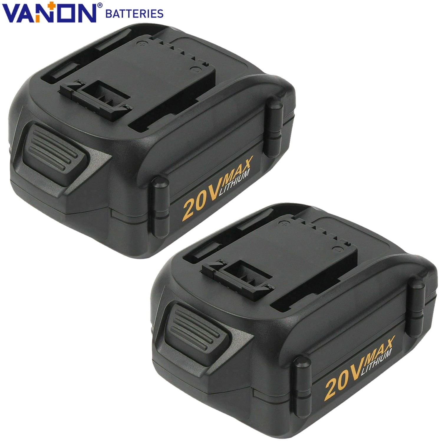 2Pack WA3520 4.0Ah 20Volt Lithium Replacement for WORX 20v Battery