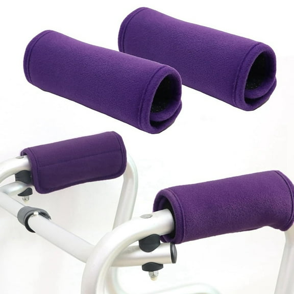 2Pack Walker Handle Cushions Walker Grip Covers Pads Walker Padded Hand Grip Covers for Rolling Wheelchair Walker