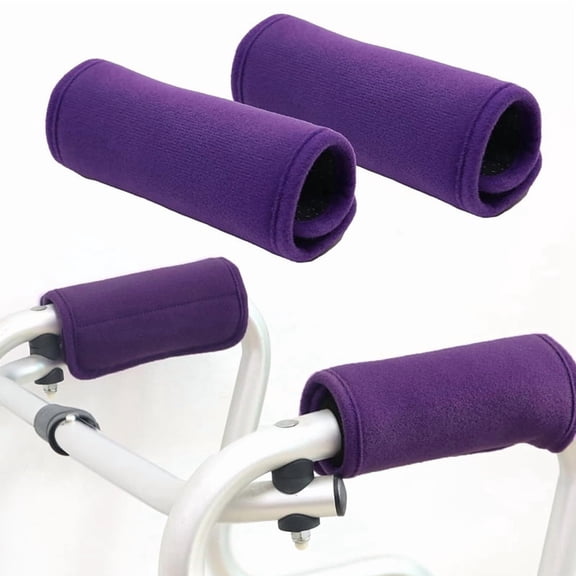 2Pack Walker Handle Cushions Walker Grip Covers Pads Walker Padded Hand Grip Covers for Rolling Wheelchair Walker