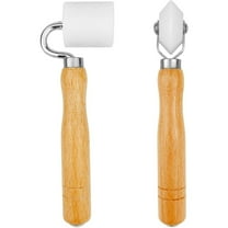 2Pack Wallpaper Smoothing Roller, for Flat and Corner Wall Paper Installation, Roller Tool for Wallpaper, Contact Paper, Auto Car Audio Sound Deadening Application