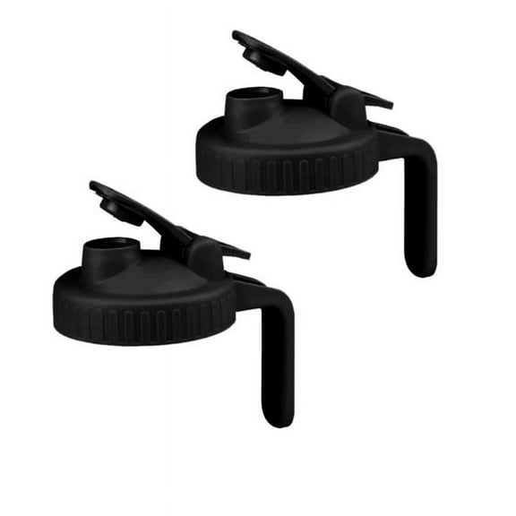 2Pack Wide Mouth Flip Cap Jar Lids for Jars Airtight Flip Cap Design with Handle,Le 5196