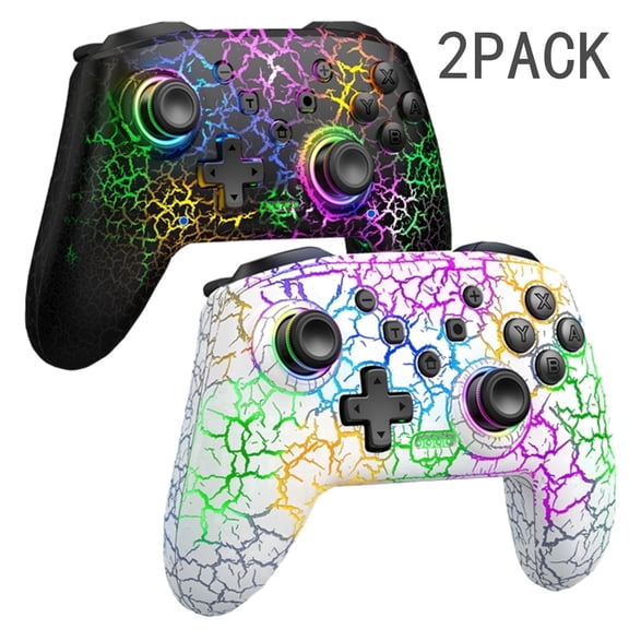 2 Pack Switch Controller,Beboncool Wireless Switch Pro Controller for Nintendo Switch/Switch 2/Lite/Oled /PC/Android