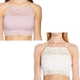 thumbnail image 1 of 2Pack Women Lace Cross Back Camisole Bras, 1 of 7