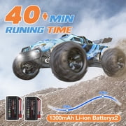 2Pack Yeahill 116 RC Car for Adults & Kids, All Terrain 4x4 Remote Control Car, 40+ km/H Off-Road RC Trucks, 40+ Mins Running High Speed Remote Control Trucks for Teen Boy Girl Gifts
