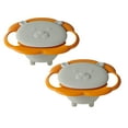 thumbnail image 1 of 2Pack Zjchao Children Rotation Spill Re Sistant Bowl Feeding 360 De Grees Tableware Baby Toddlers Spill Ma Gic Bowl Tableware Home Decor, 1 of 6