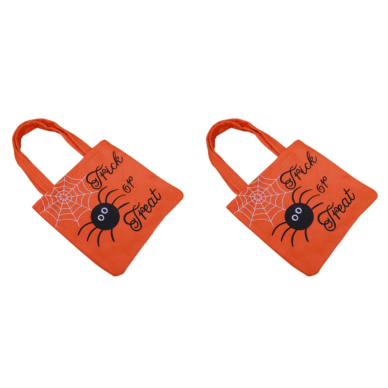 2Pack halloween bags fall candy bowl food grade buckets snack box for