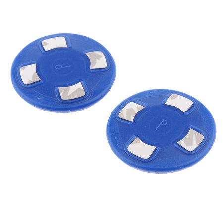 2Pack irectional Removable D-Pad Button Cap Cover 4 Controller Blue