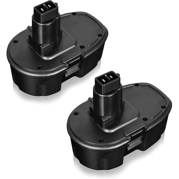 2Packs 18V 4500mAh High Capacity Replacement Battery Compatible with Dewalt 18V Battery DC9096 DC9098 DC9099 Cordless Drill