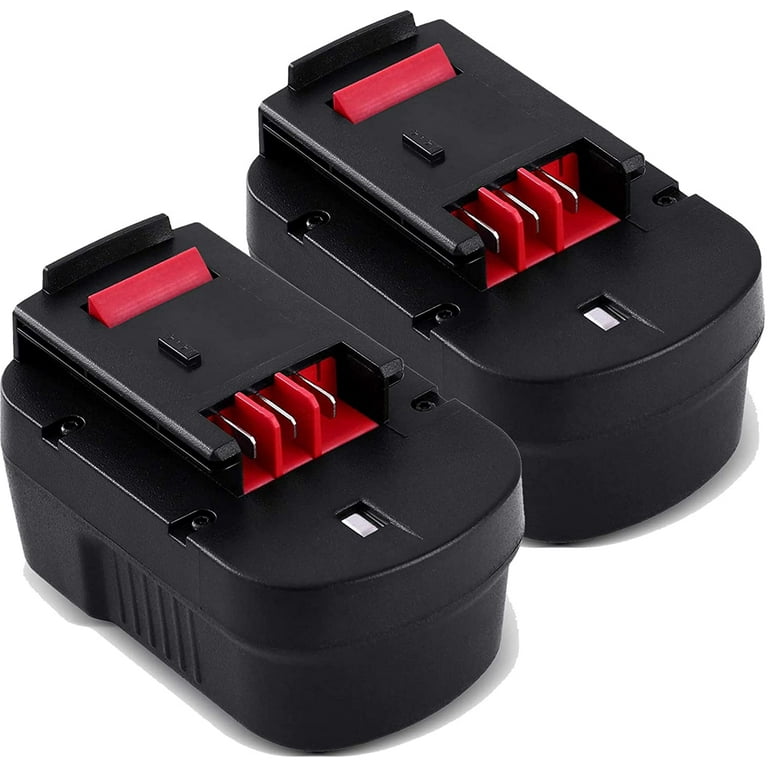 2x for BLACK+DECKER 14.4V Slide Pack Battery HPB14 FIRESTORM FSB14  499936-34 A14