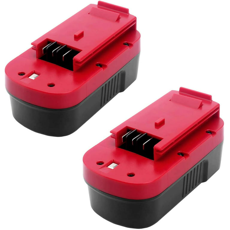 2Packs Hpb18 3.6Ah 18Volt Replacement for Black and Decker 18V Battery Compatible with Black and Decker Hpb18 244760-00 Fs18fl and 90556254-01