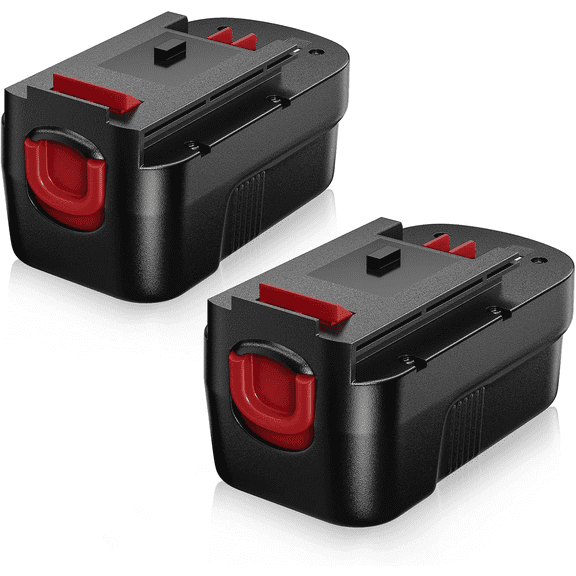 2Packs 4.8Ah 18V Ni-Mh HPB18 Replacement for B+D 18V Battery Compatible with Firestorm Cordless Power Tools 244760-00 A1718 FS18FL FSB18