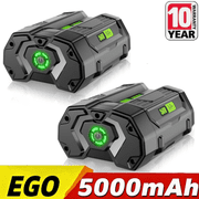 2Packs 56V 5.0Ah Replacement for EGO Lithium-ion Battery Compatible with EGO 56V Battery Cordless Tool BA2800T BA2242T BA1400T BA4200T
