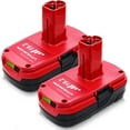 thumbnail image 1 of 2Packs C3 19.2V 3.0Ah Replacement for Craftsman 19.2 Volt DieHard 130279005 Battery XCP 1323903 130211004 11045 315.115410 315.11485, 1 of 8