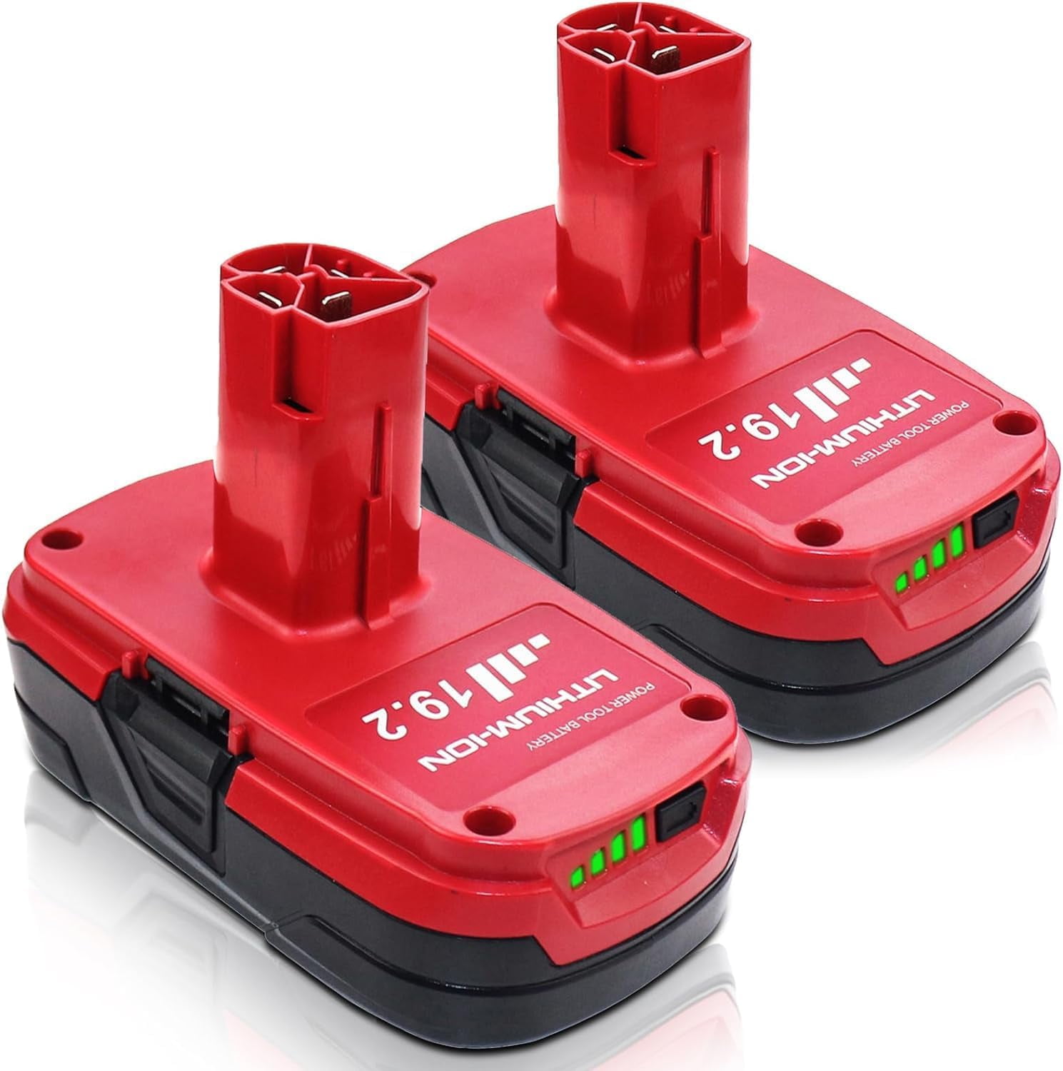 2packs c3 19 2v 3 0ah lithium ion power tool rechargeable pack for