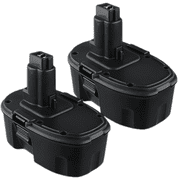 2Packs DC9098 4.0Ah Replacement Battery Compatible with Dewalt 18V Battery Ni-MH DC9096 DC9099 DW9095 DW9096 DW9098 DE9039 Cordless Power Tools
