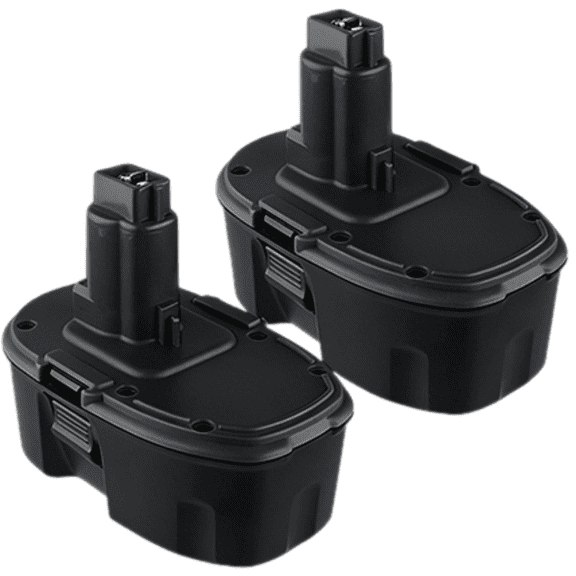 2Packs DC9098 4.0Ah Replacement Battery Compatible with Dewalt 18V Battery Ni-MH DC9096 DC9099 DW9095 DW9096 DW9098 DE9039 Cordless Power Tools