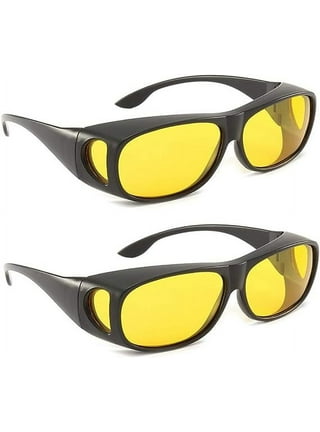 HD Night View Driving Glasses Polarized Anti-Glare Rain Day Night Vision  Cycling Sunglasses