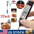thumbnail image 1 of 2Packs Instant Read Digital Meat Thermometer Bbq Grill Smoker For Food Cooking, 1 of 6